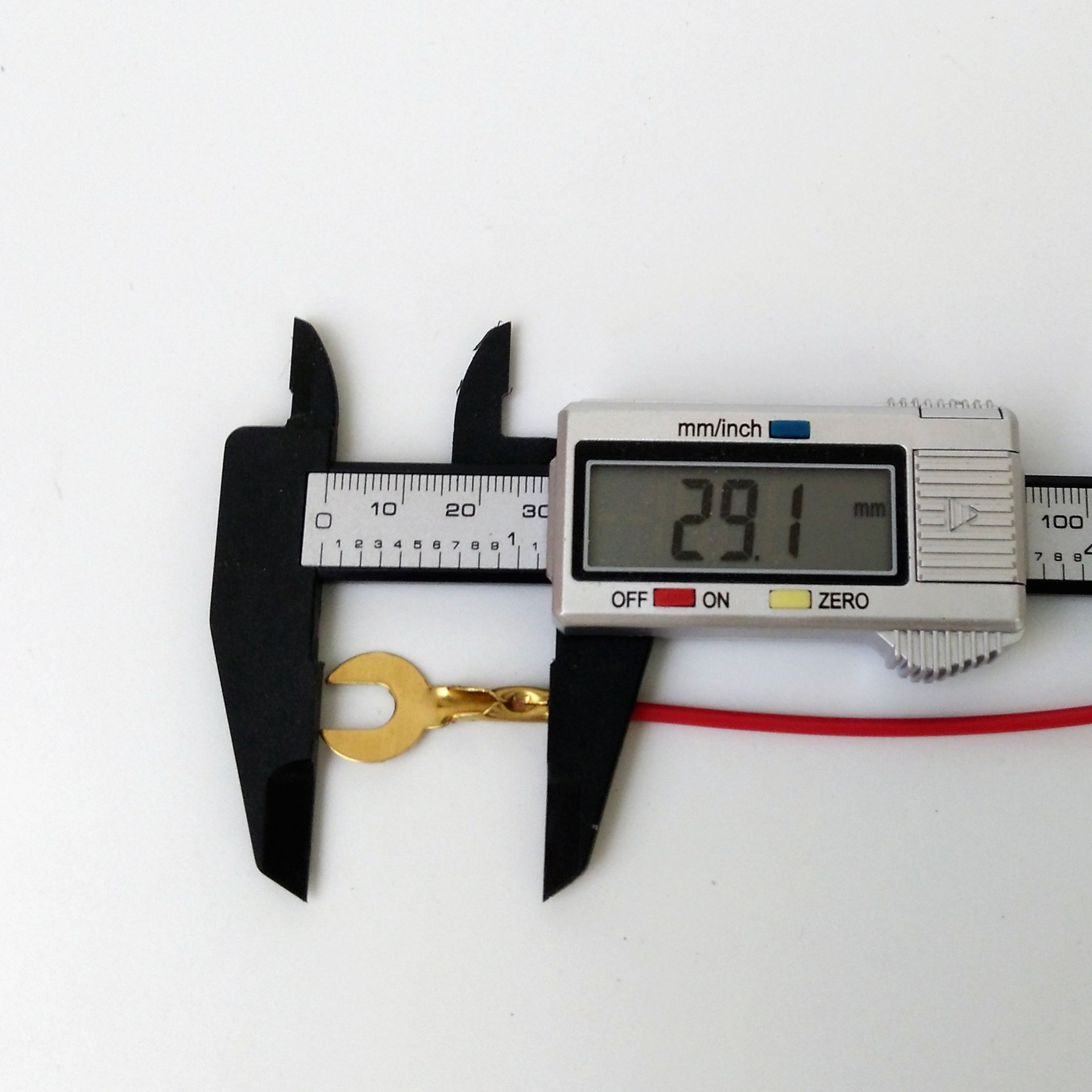 U-shaped Copper Plug U-shaped Wiring Fork Insert Physical Electrical Circuit Experiment Connection Test Wire Opening 6mm