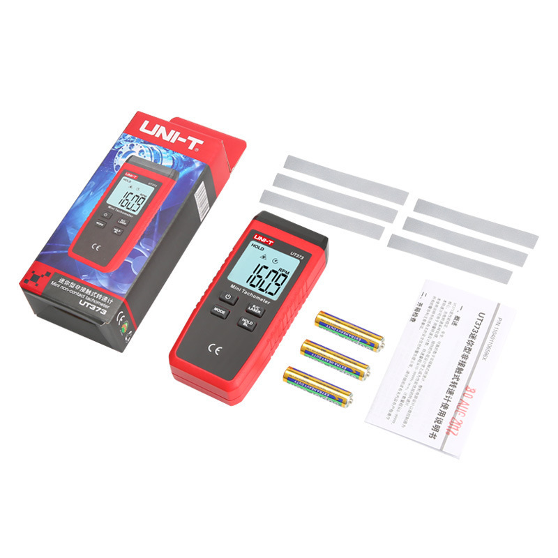 Unide UT373 laser tachometer non-contact high-precision tachometer digital display Motor Motor speedometer