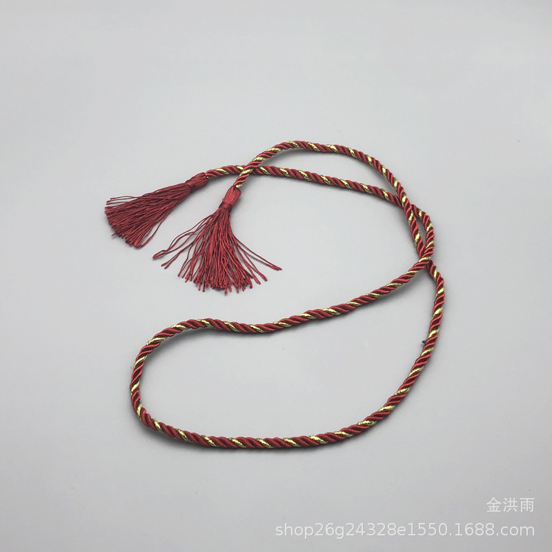 Factory self-selling curtain tassel rope hanging tassel rope curtain strap accessories spot wholesale large favorably