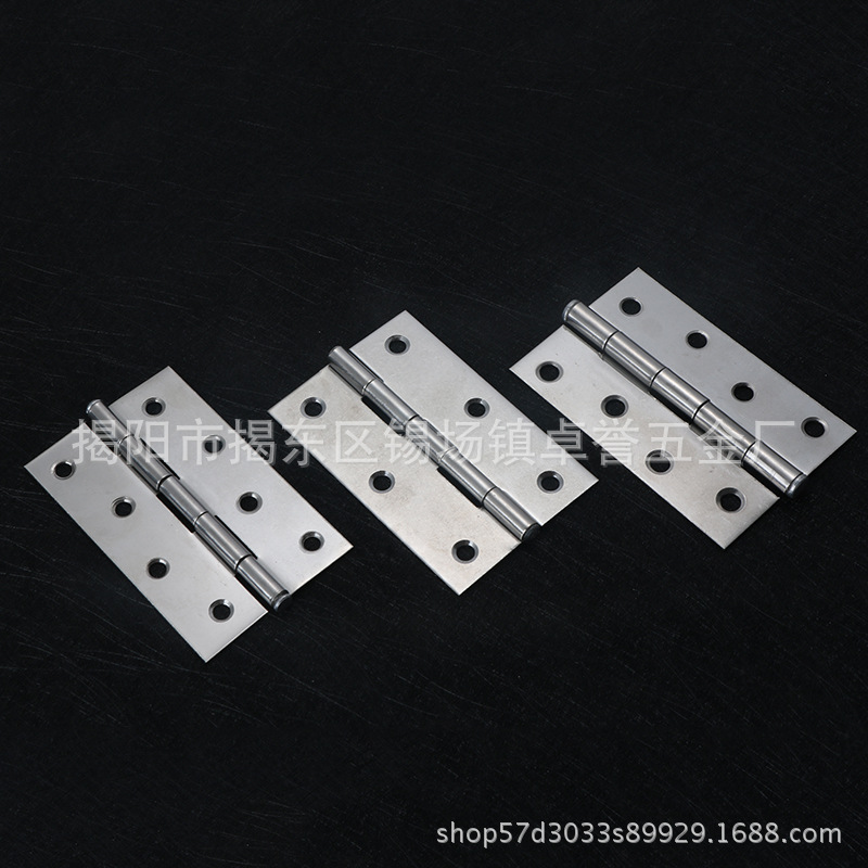 Stainless steel hinge Casement hinge cabinet door and window special hinge hinge Luo Tou hinge stainless steel hinge
