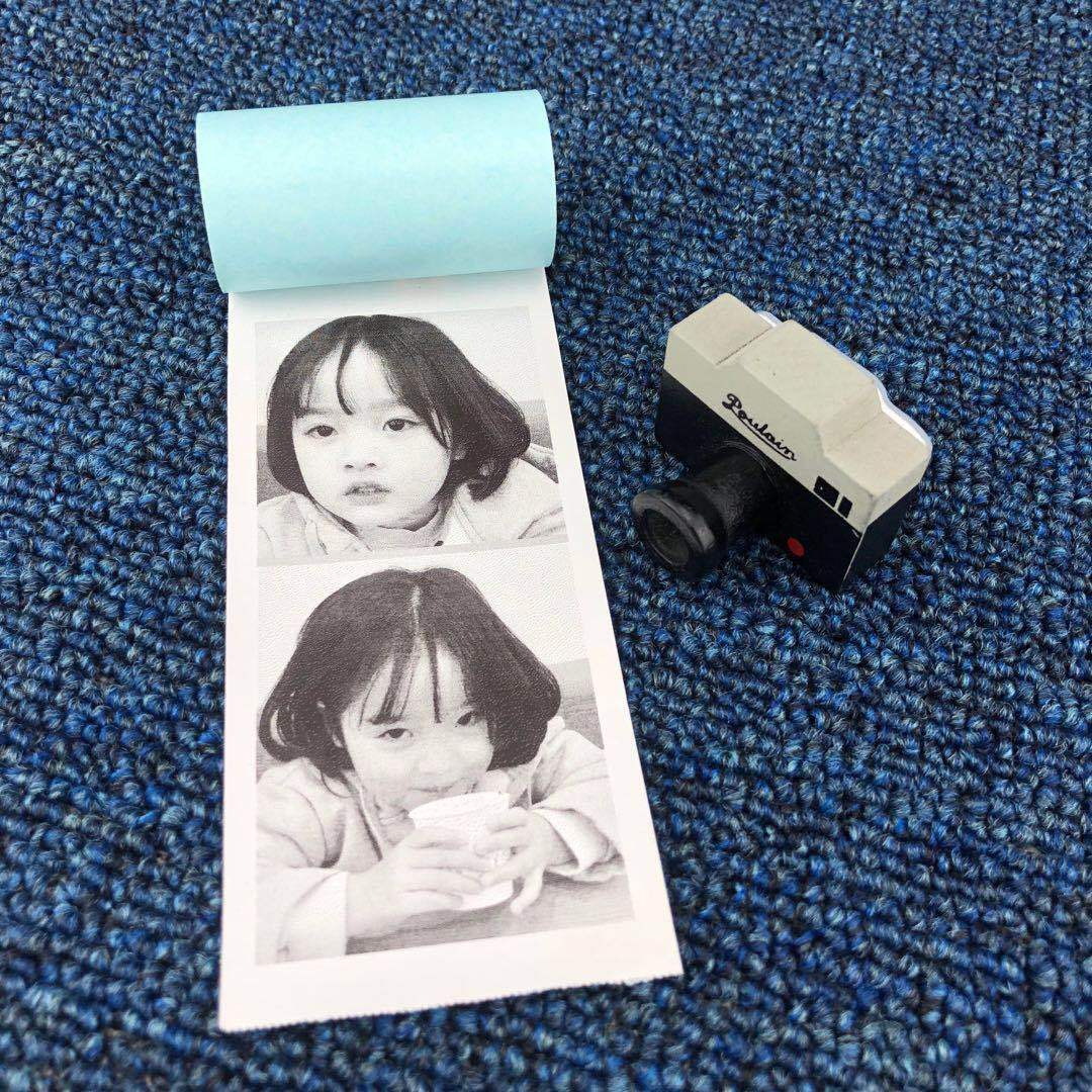 paperang Meow Meow machine P1P2 self-adhesive thermal paper with adhesive printing paper 57*30 label paper can be pasted