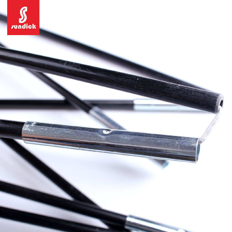 Tent accessories automatic tent inner tent support pole fiberglass bracket tent pole cloth bag