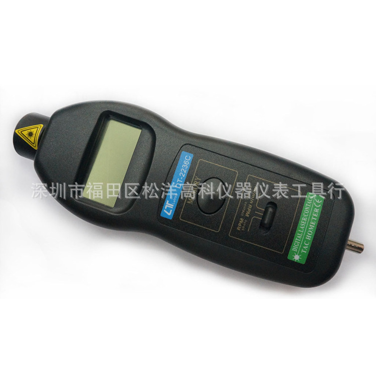 Тахометр DT2236C, фотоэлектрический/контактный, универсальный, инфракрасный