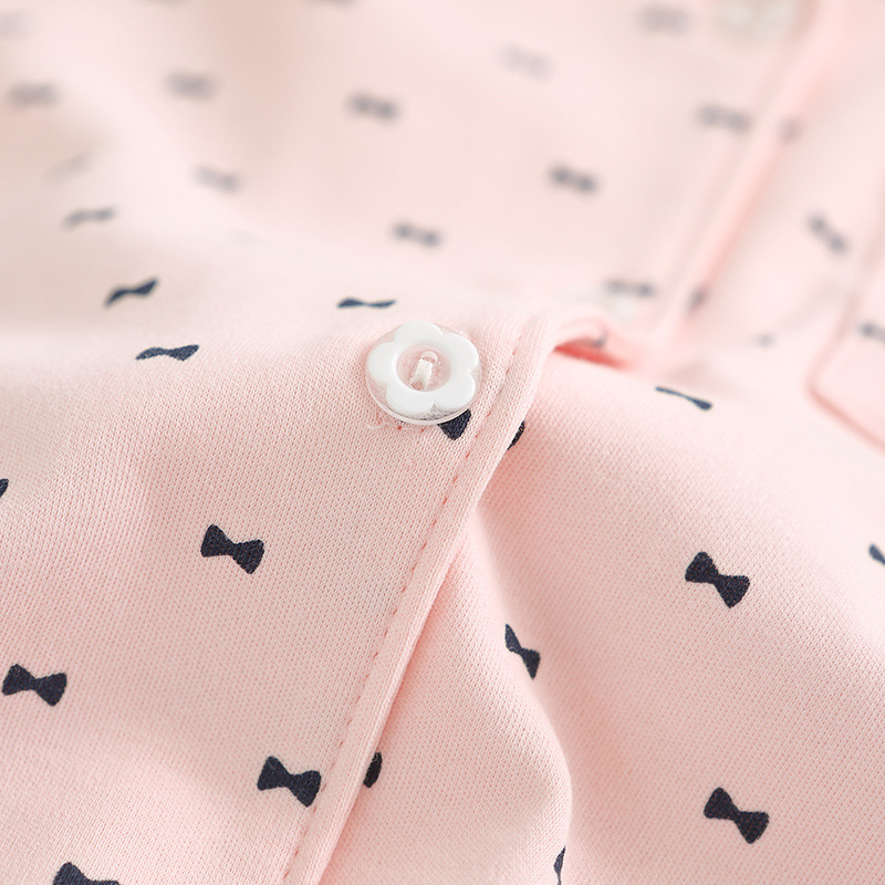 Children's Home Clothes Cotton Autumn and Winter Thickened Parent-Child Pajamas Suit Autumn and Winter Parent-Child Home Clothes