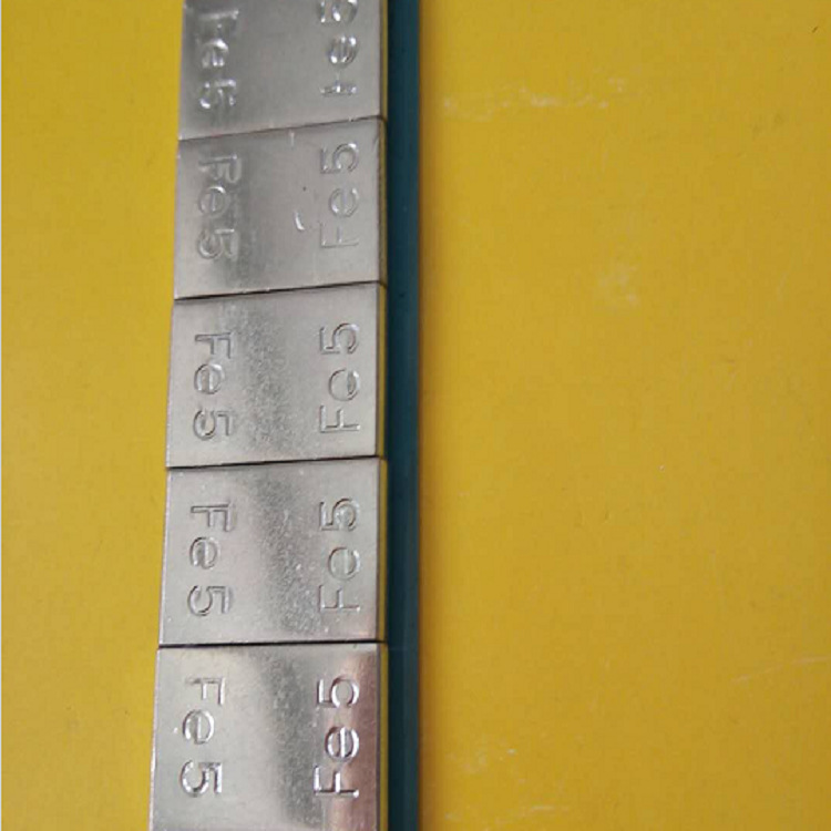 Wheel Hub CounterweiGht Block Iron Adhesive Balance Block RiGht AnGle Galvanized Blue Glue Outlet Specification 60G (5G×12)