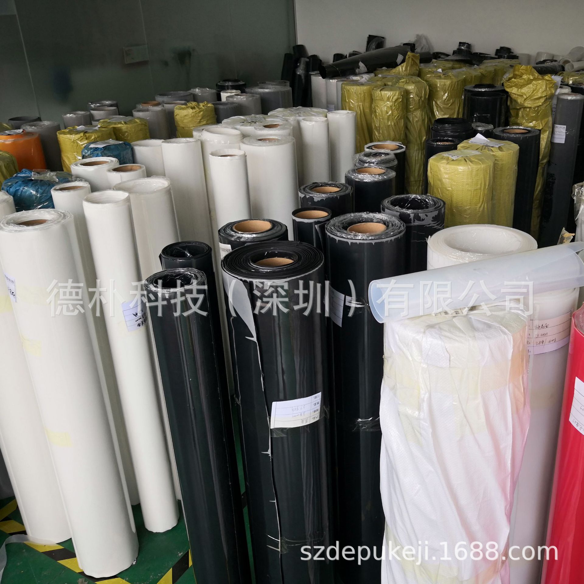 Depu Processing 4m Wide Sealed Silicone Plate Insulating Thermal Conductive Anti-Static Special Silicone Plate Factory Direct Supply