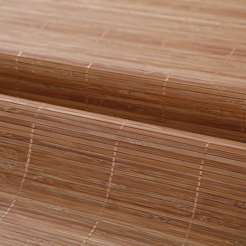 Yiliang summer mat semi-finished bamboo mat decoration decoration material ceiling Wall sticking material sweat steaming room restaurant decoration material