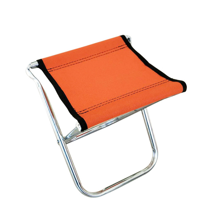 Factory in stock Portable Folding Stool Beach Metal Mazar Barbecue Small Stool Outdoor Fishing Stool Folding Stool