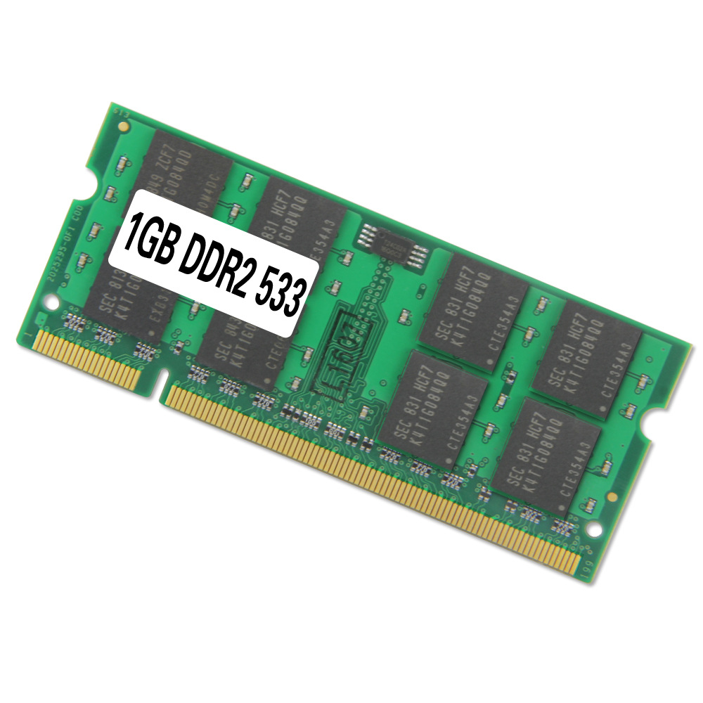 Cross-border source Z028 notebook DDR 2 533 1G memory chips are fully compatible and do not support double-pass