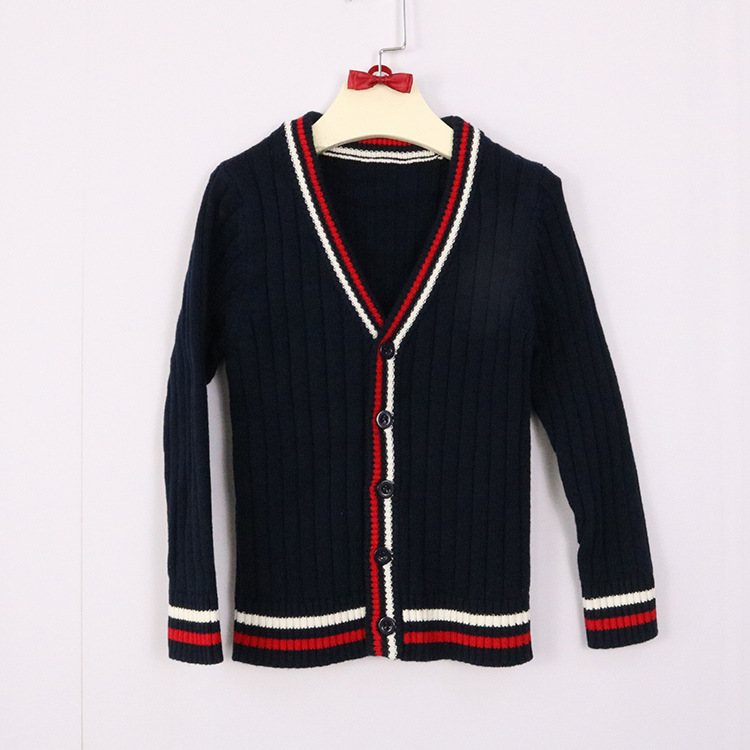 British Style School Uniform Sweater Children's College Uniform Cardigan Kindergarten Garden Clothes