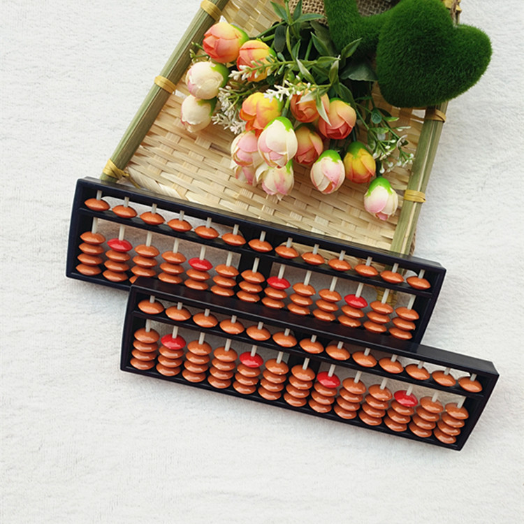 Поставки абакусов для детей, 13 пластиковых бусин, начальная школа