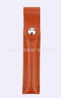Manufacturers produce Jinyu dolphin clip grafting eyelash tweezers leather case, single eyebrow tweezers leather case