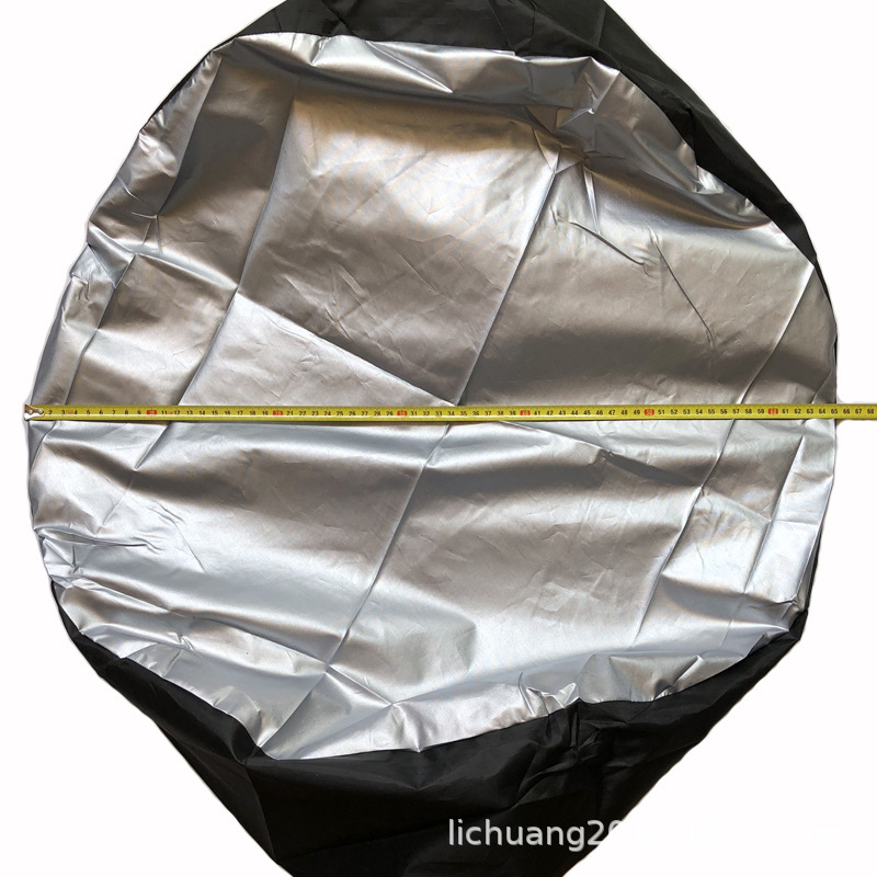 Spot wholesale 210D Oxford cloth car spare tire cover 65 80cm tire protection cover can be printed logo