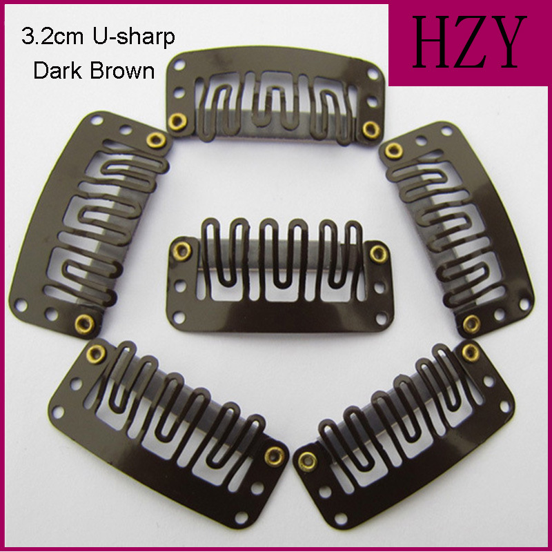 Invisible U-clip 3.2cm wig clip pp clip hair extension clip