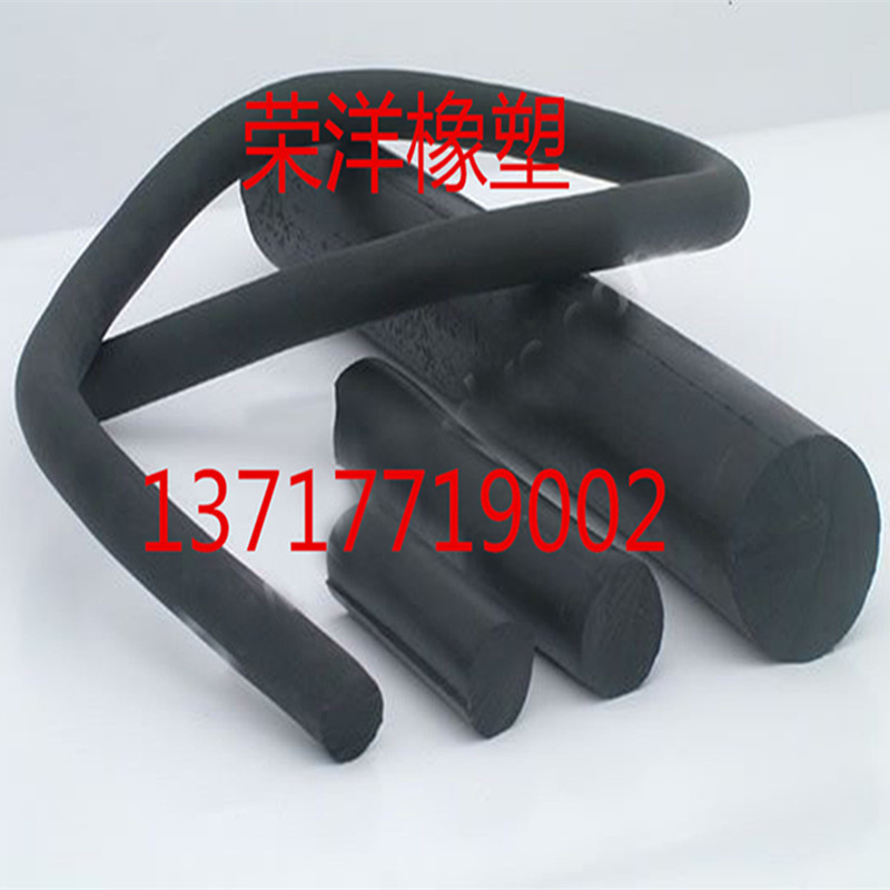 Rubber Round Rod, Oil-Resistant Rubber Round Rod, Black Solid Rubber Shock-Absorbing Rod, Wear-Resistant Glue Rod, Insulating Rubber Rod, Customized