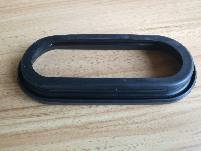 6-inch LED Oval light rear taillight Bo plastic car Oval taillight 6inch motorcycle Angel