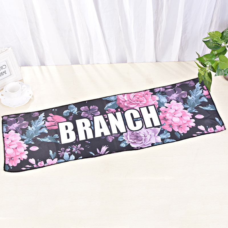 New Full Edition Printed Cold Towel Long Cold Towel Fitness Sports Ice Towel Support logo Printing