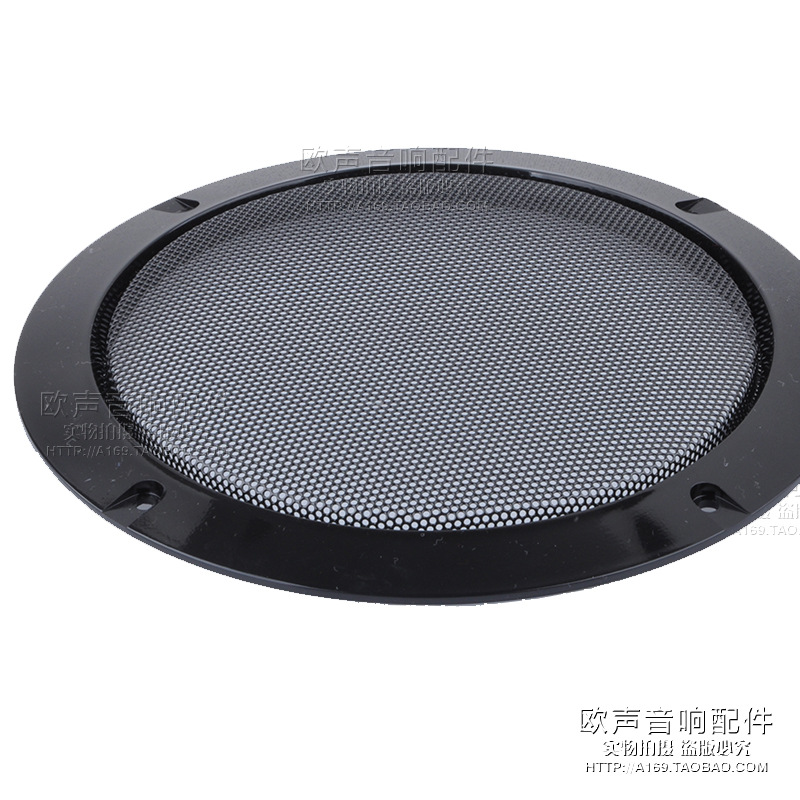 Factory direct 6# speaker speaker cover speaker mesh cover Car Subwoofer 2-10 inch Black