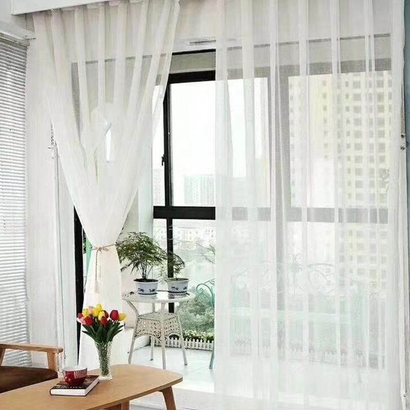 Заводская штора белая инженерная сетка перекрестная льняная инженерная сетка для эркера светопропускающая мешковина натуральная