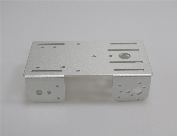 Smart car chassis metal panel top plate bracket 135*75*35mm compatible Arduino DIY accessories