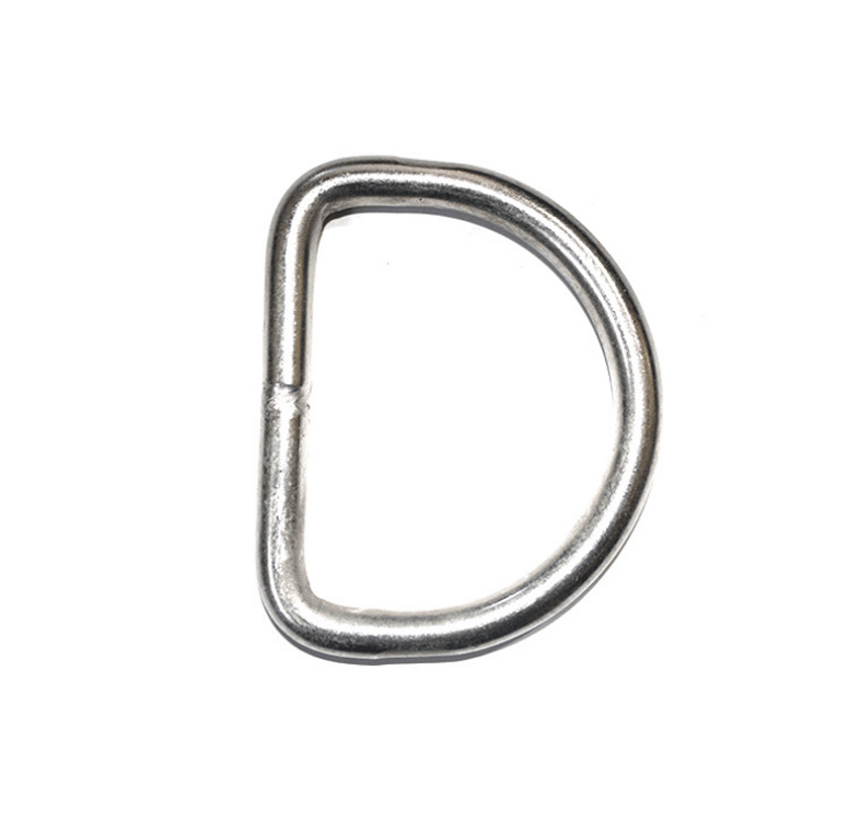 Factory Direct Sales 4 POINTS D Buckle iron wire D buckle strap D Buckle pull head D Buckle luggage hardware accessories