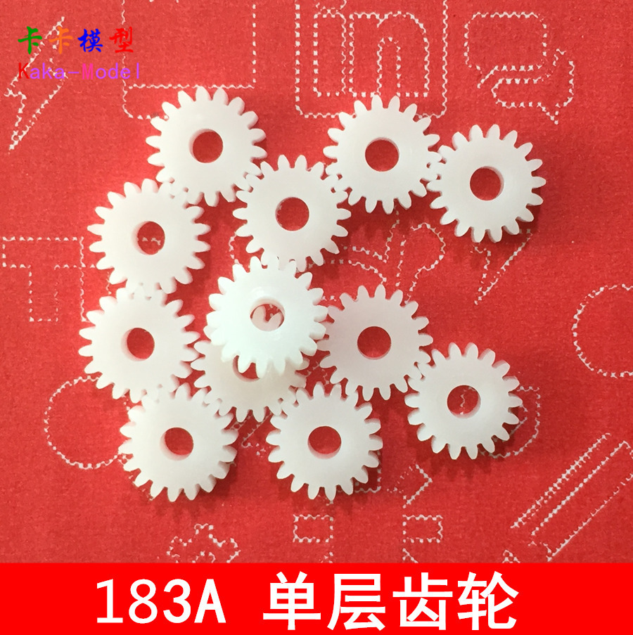 183A Шестерня Отверстие 3мм 18 Зубьев Однослойная Шестерня Диаметр 10мм Научные и Образовательные Конструкторы 0.5 Модуль