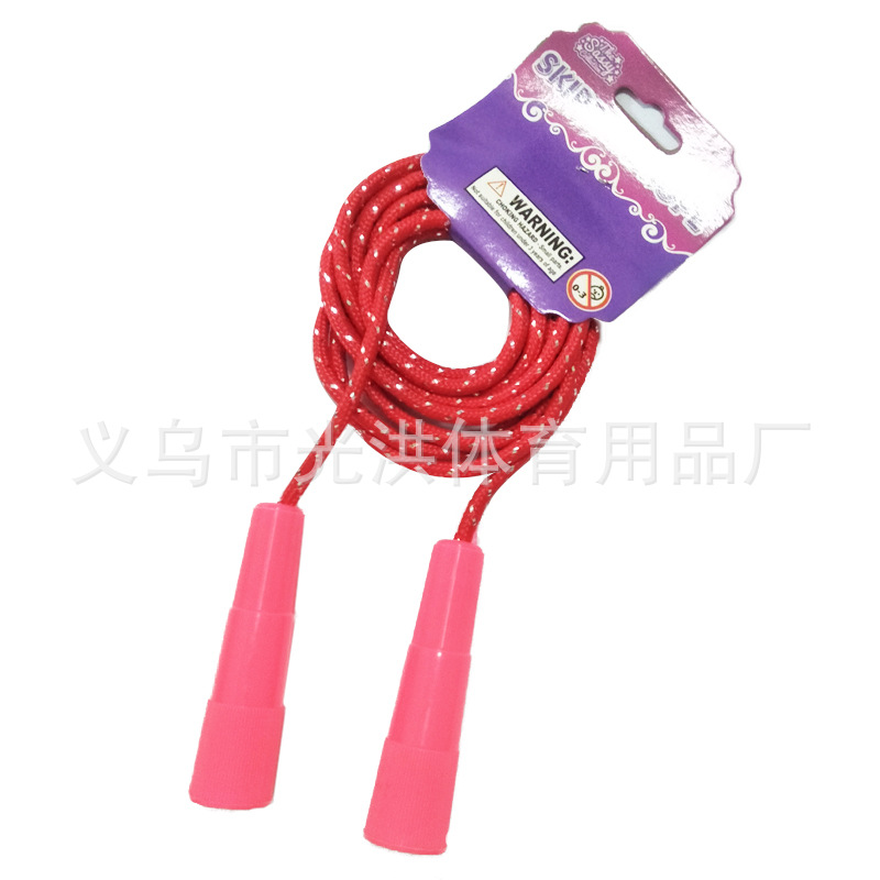 Factory Direct Wholesale Export Paragraph Kidsren's Skipping Rope Fitness Sports Short Skipping Rope