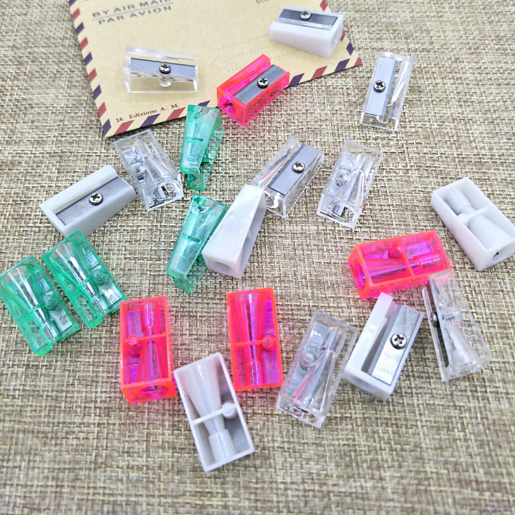 Прозрачная безопасная точилка для карандашей Tiktok