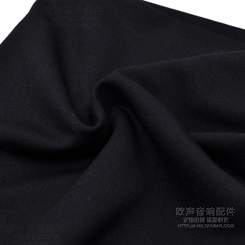 Speaker Mesh Cover Cloth Black Speaker Mesh Dustproof Cloth Audio Surface Cloth Hifi Accessories High-End Sound-Transparent Cloth Black Fine Cloth