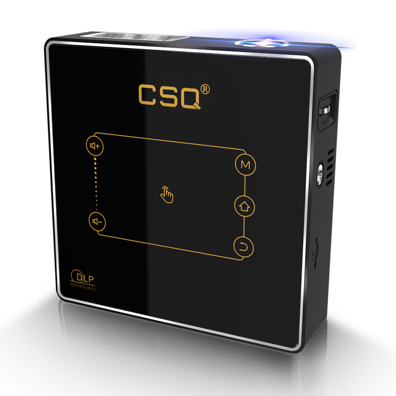 Factory Direct supply laser portable mini projector business office teaching home intelligent HD Touch projector