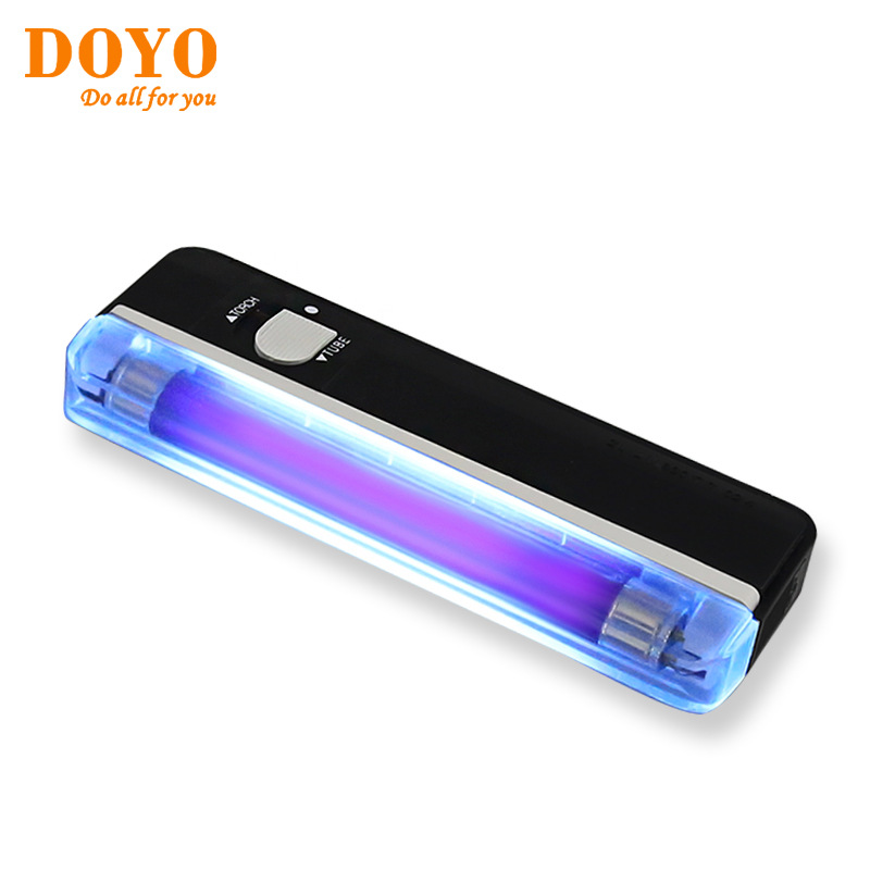 Фабричный экспорт иностранной валюты RMB портативная многофункциональная УФ фиолетовая лампа для детекции денег с функцией фонарика