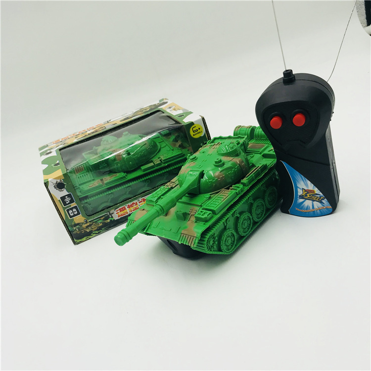 Two-way Remote Control Tank, Electric Remote Control Car, Kidsren's Remote Control Toy Car, Simulated Tank Car, Street Stall Toy Wholesale