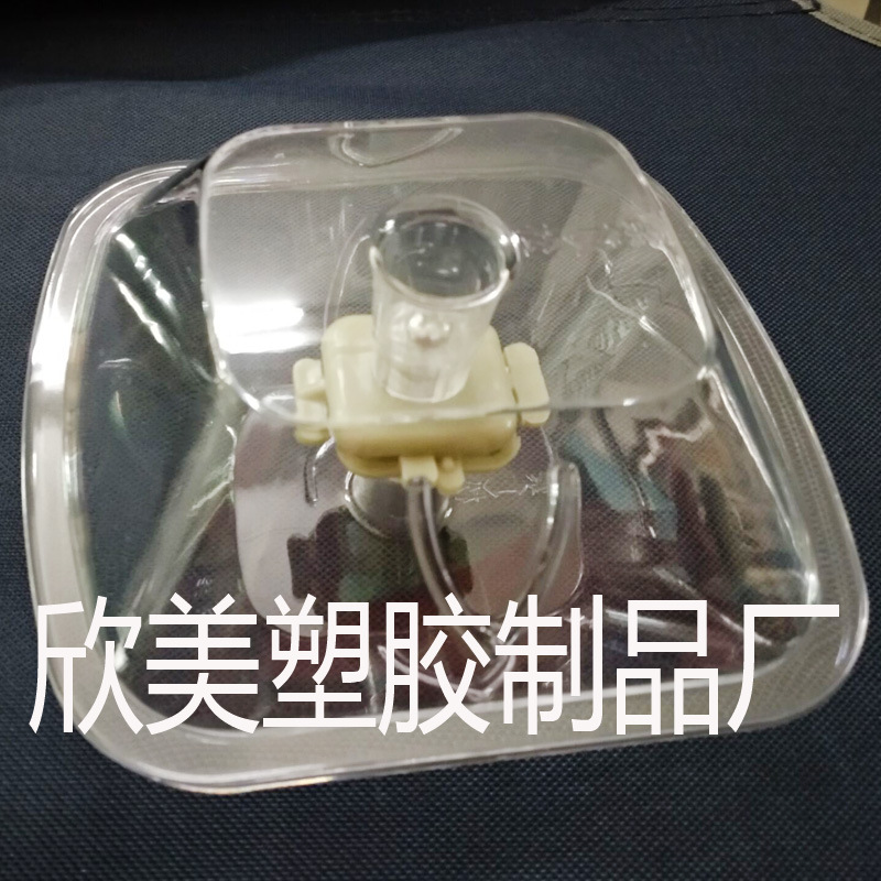 European-style range hood oil cup square oil bowl plastic oil box transparent kitchen hood accessories wholesale