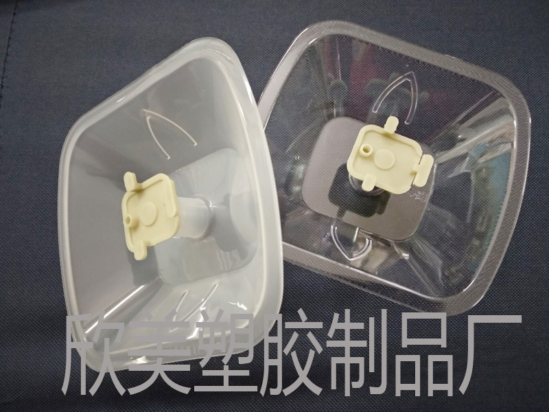 Европейская вытяжка, квадратная масляная чаша, прозрачная пластиковая чаша, оптовая продажа