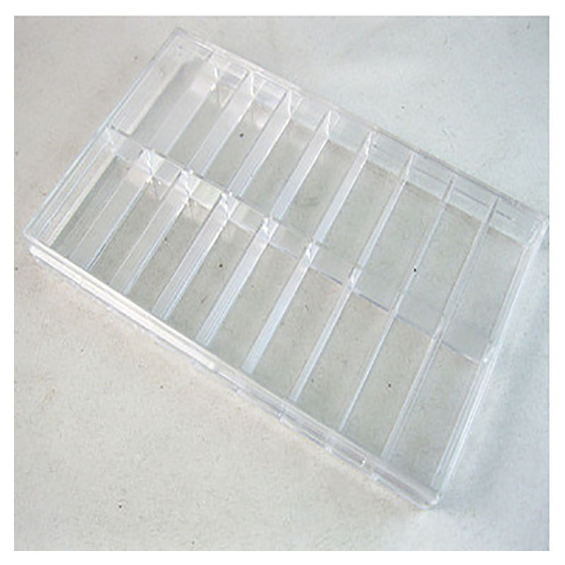 18-grid plastic ear box 18-grid element box 18-grid watch shaft plastic box 18-grid watch shaft plastic box