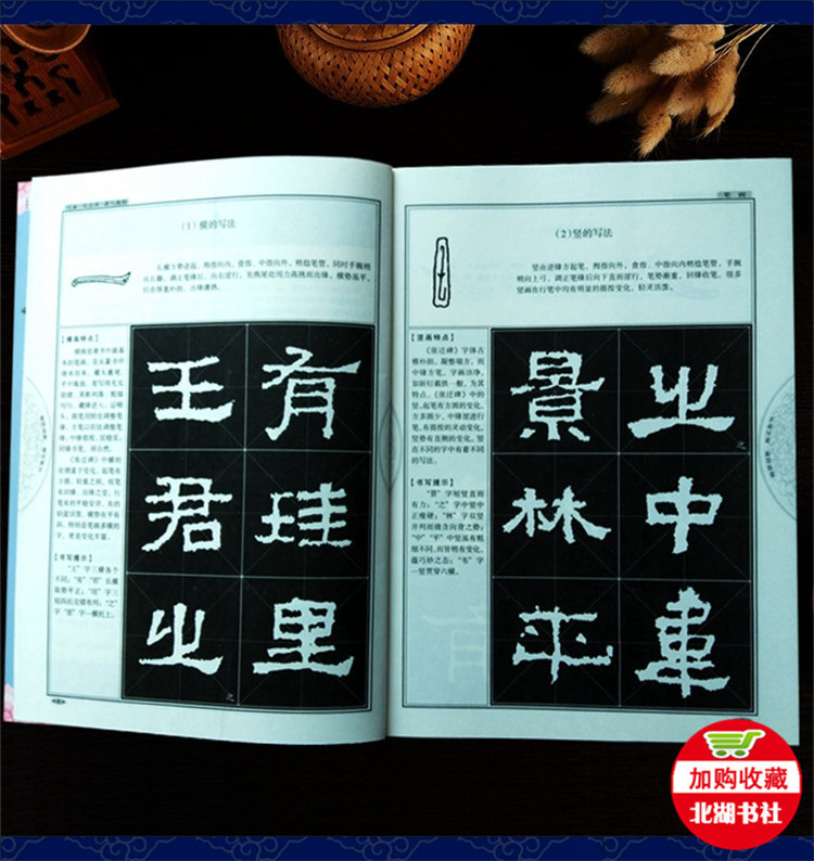 Han Li Li Shu Tutorial Zhang Qian Monument Calligraphy Introduction Training Tutorial Zhang Meng Long Monument Luo Shen Fu Shu Su Tie