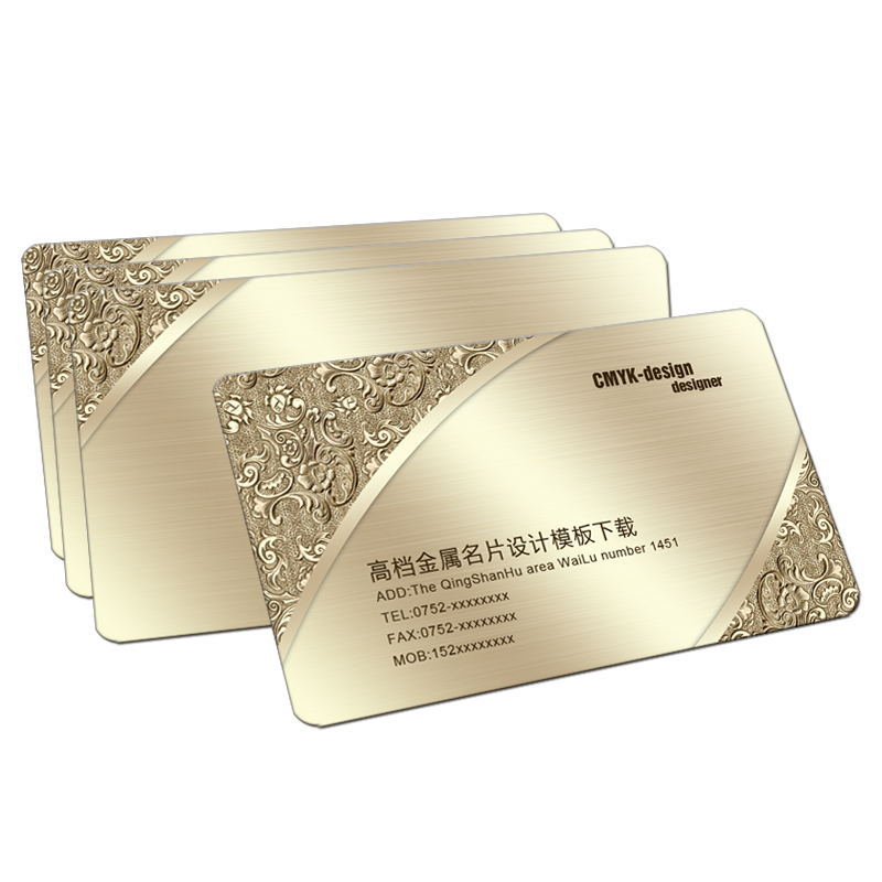 Business Card Production, Free Design, Double-Sided Printing, Customized High-End Business Company Single and Double-Sided Transparent Frosted Business Cards