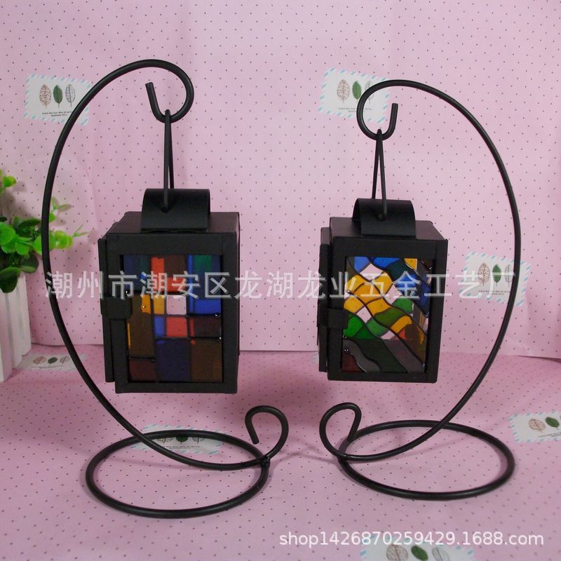 23 Micro Landscape Ecological Bottle Wrought Iron Hanging Plant Hanging Bottle Hanger Hook Flower Stand Iron Frame Confused Baby Hanging Basket Bracket