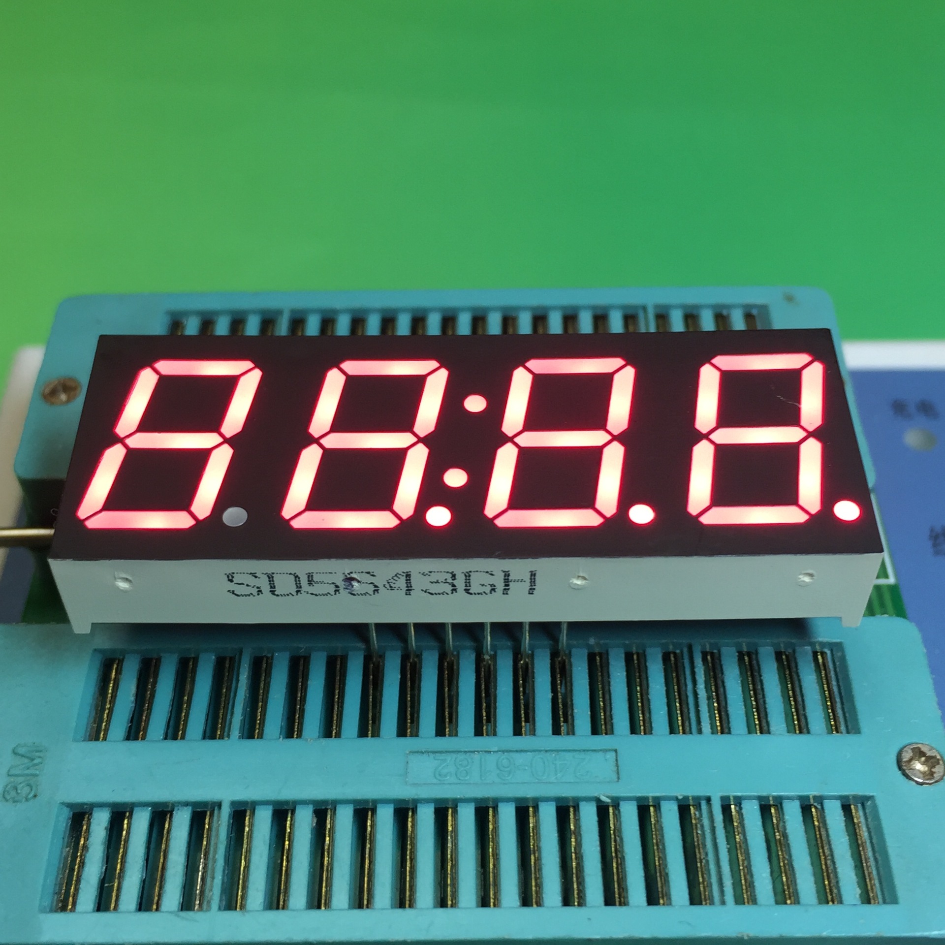 4-значная светодиодная цифровая трубка красного света