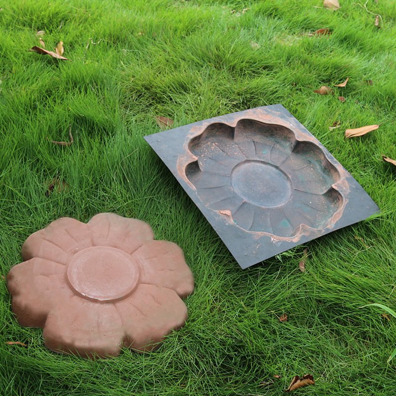 New Ting Bu Stone Mould diy Cement Paving Mould Floor Tile pavement mold Plastic Film Factory Wholesale