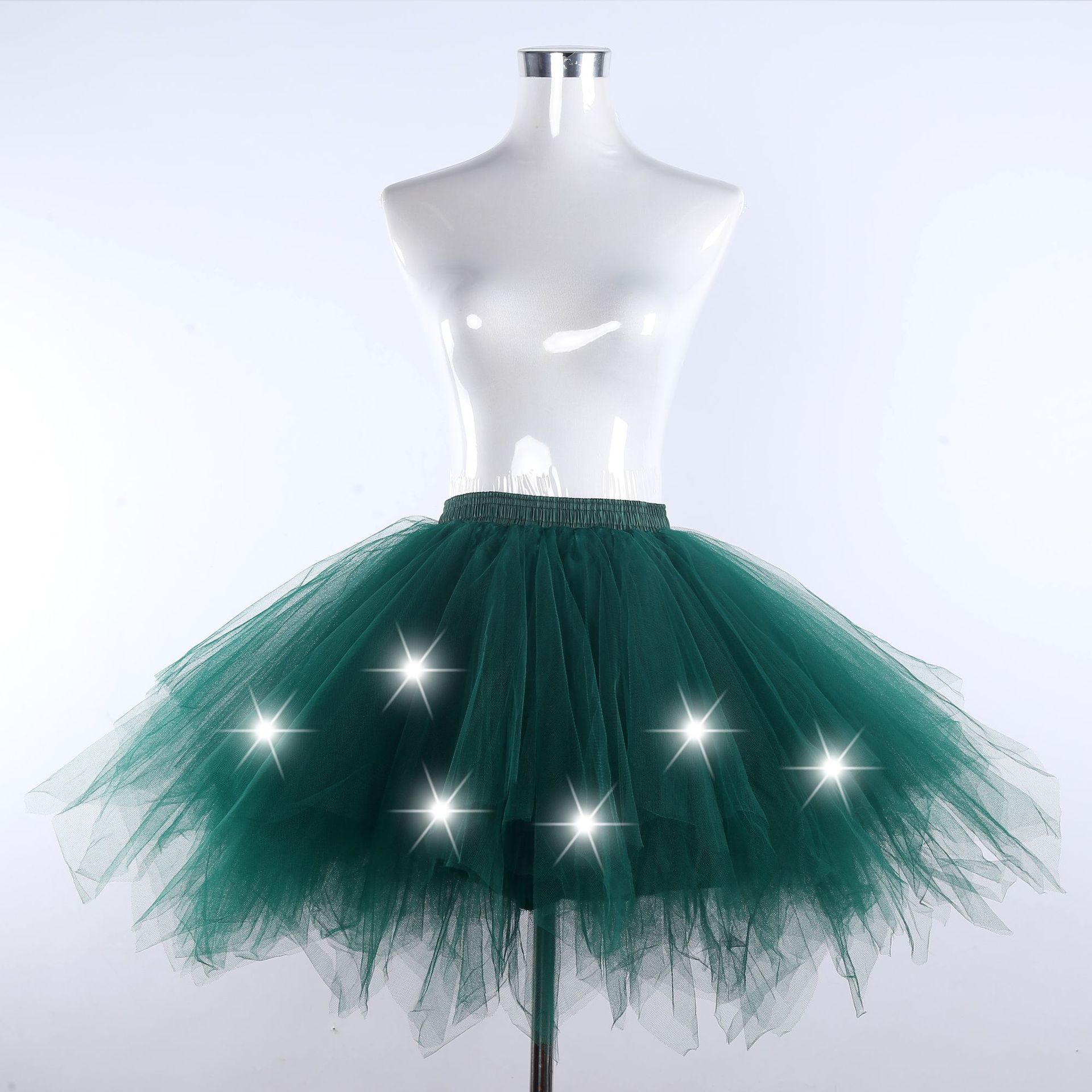 lolita Children's Costume Boneless Skirt Colorful Tutu Skirt Skirt Boneless Skirt lolita