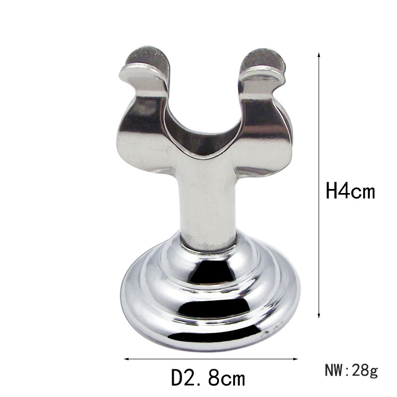 U-shaped table number plate 4cm high Small size plate seat stainless steel thread table number clip plate indicator clip price tag