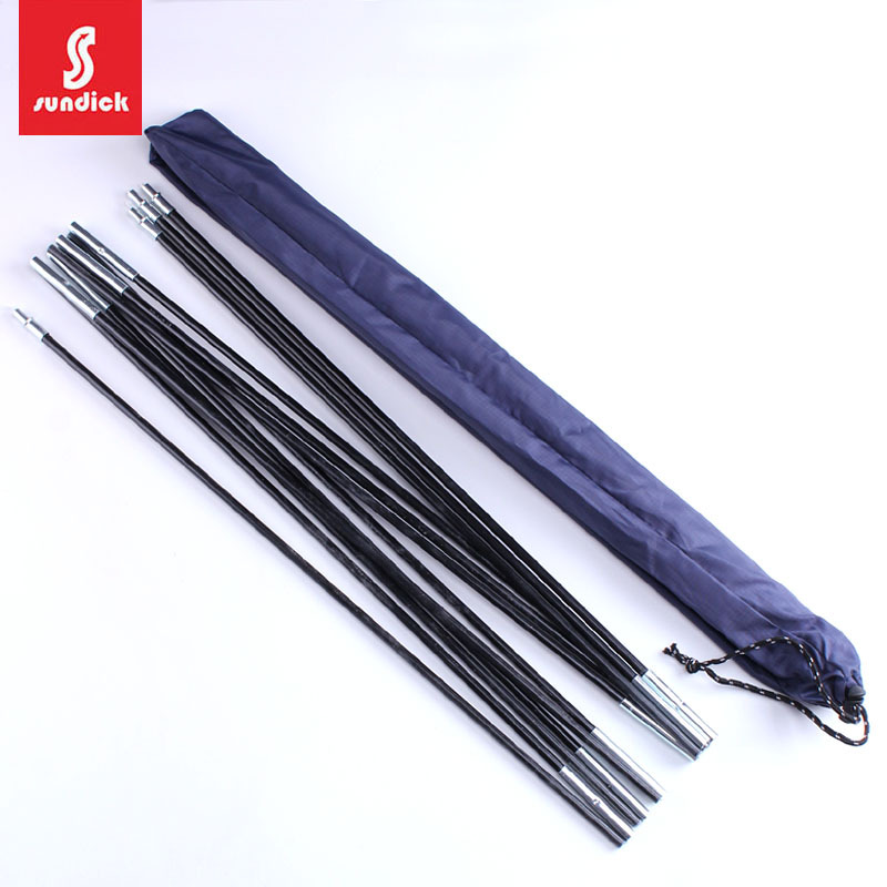 Аксессуары для палатки, автоматическая поддержка внутренней палатки, полюс из стекловолокна, сумка для полюса палатки