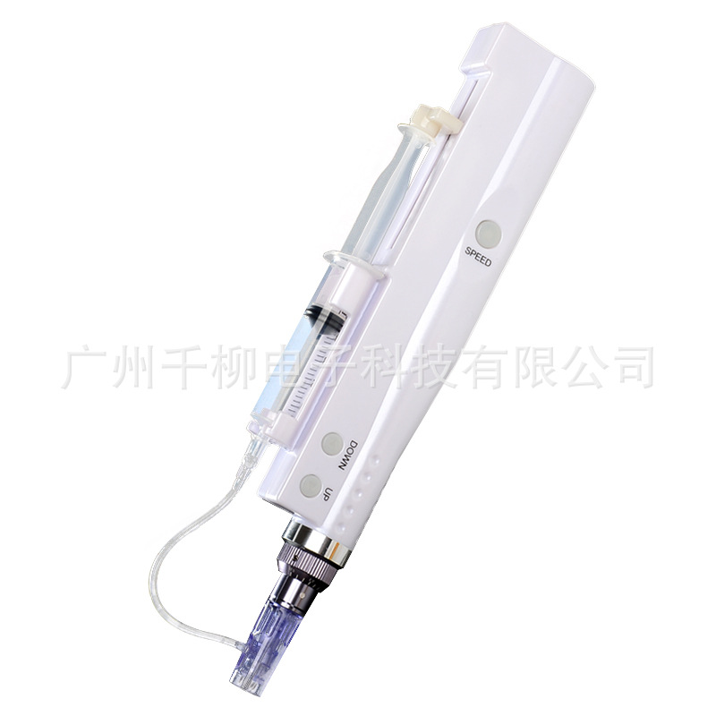 Mini Water Light Electric Microneedle Needle Handheld Electric Nanocrystalline Head Spiral Mouth Dissolution Plaque Needle