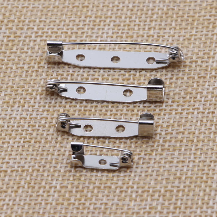 Factory Direct Sales Metal Copper Iron Simple Safety Pin Simple Pin Badge Brooch Fabric Corsage Accessories