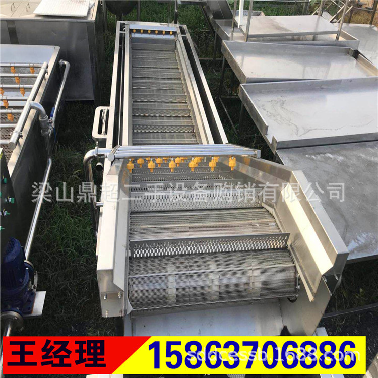 Продажа б/у пузырьковой стиральной машины для овощей и фруктов, стиральной машины для жимолости, стиральной машины для морепродуктов