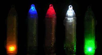 Fish trap light mini mini small fish light led flashing light underwater fishing light bait light