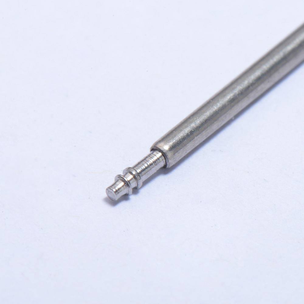 Wholesale stainless steel semi-full steel raw ear needle/raw ear bolt watch ear spring rod watch shaft strap accessories