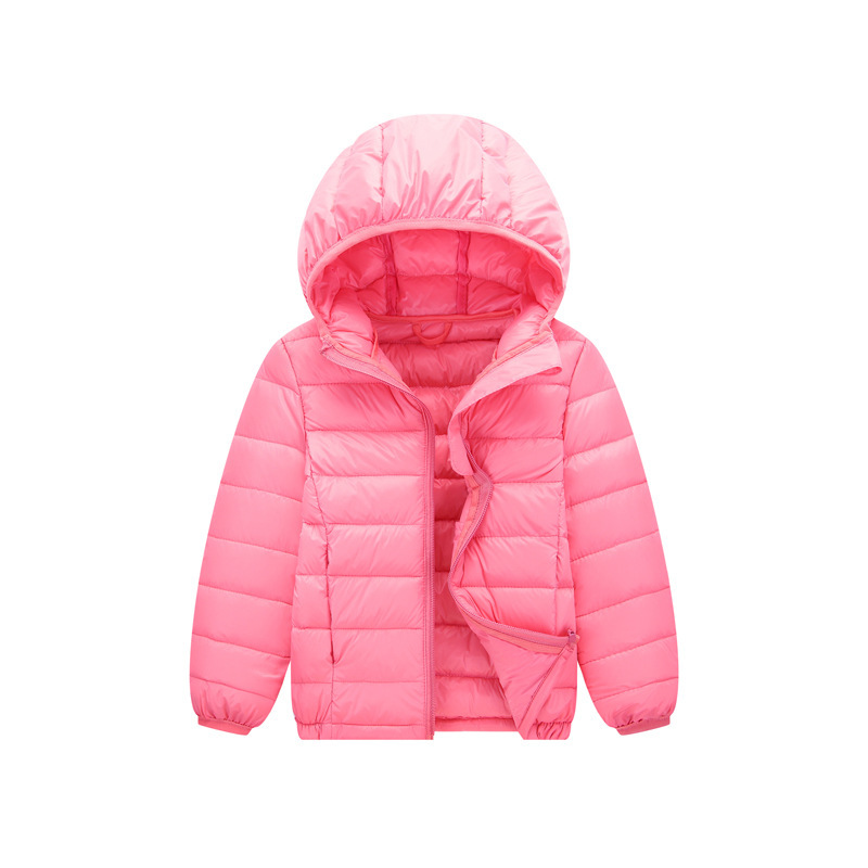 New Children's Cotton-padded Clothes for Autumn and Winter Boys and Girls Lightweight Cotton-padded Jacket for Middle and Big Children's Coat Children's Coat for Boys and Girls