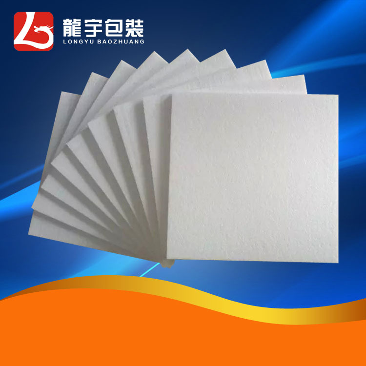 Factory supply 20*20*2 white foam board shockproof foam can be processed in various sizes density Poly Dragon board